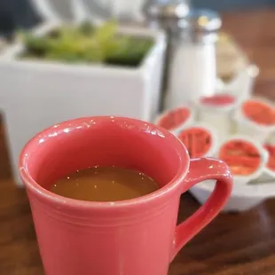 a robust cup of Ethiopian
