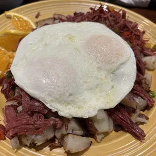 Corn Beef Hash Plate