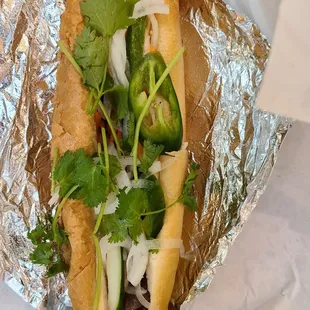 Beef Bahn Mi