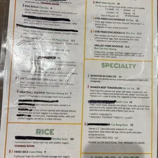 All items are on one page - note the crossed out items. Some were actually available &amp; some that were not crossed out weren&apos;t.