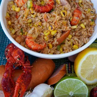 Crawfish Fried Rice