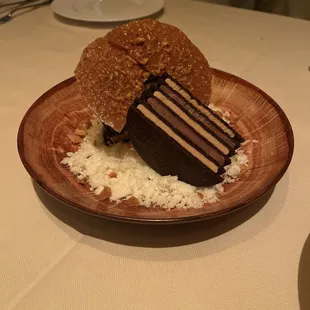 Chocolate Buckeye Stack