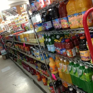 a grocery store aisle