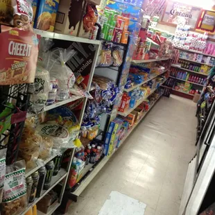 a grocery store aisle