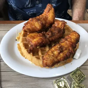 Nashville Chicken and Waffles