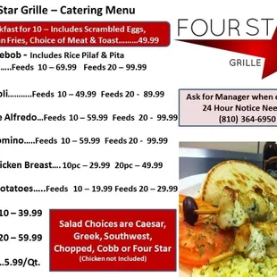 Catering Menu
