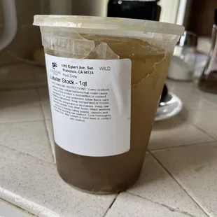 Damanged container