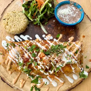 Shrimp Chimichanga $15.95