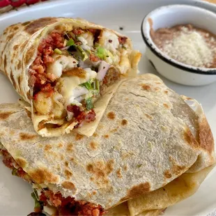 Grilled Fish Burrito