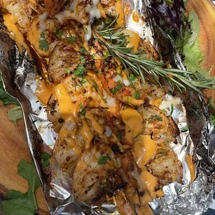 Shrimp Zarandeados