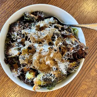 Crispy Brussels sprouts