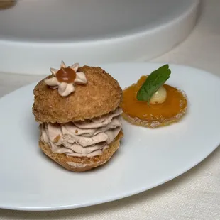 a plate of food