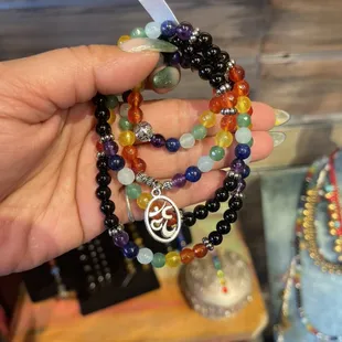 7 chakra bracelet wrap
