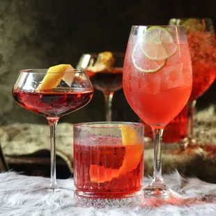 La Famiglia Negroni | a collection of nine negroni-style cocktails