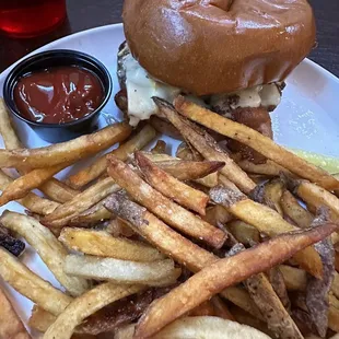 Rather excellent Smashburger and house cut fries.
