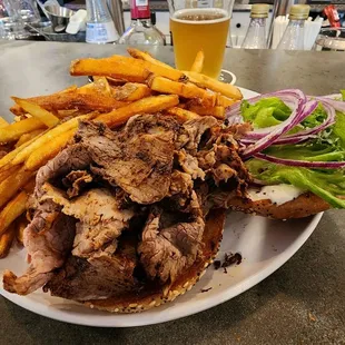 Cajun Beef Sandwich