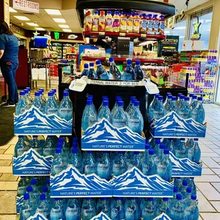 Eternal Water-Naturally Alkaline, Natural Electrolytes, Natural ph Spring Water. Available Here at Four Winds Travel Center!!