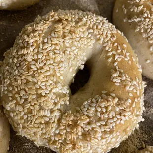 Sesame bagel