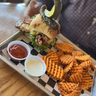 Grilled chicken club