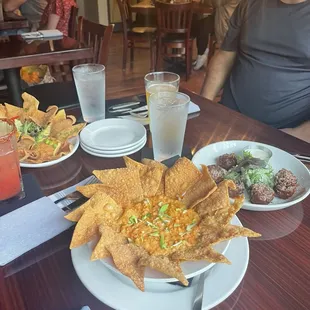 Rangoon dip was a bit too sweet for my taste