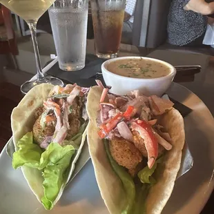 Shrimp tacos