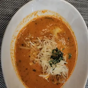 Tortellini soup
