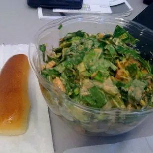 Big BBQ Chicken Salad + Breadstick