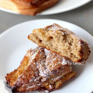 Inside of Fruit Scone ($4.25) - buttermilk scone with meyer lemon jam filling. Good, very moist. On the sweeter side. Jam is layered inside.