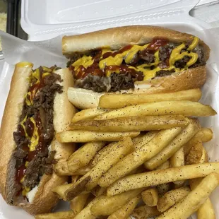 Cheesesteak platter