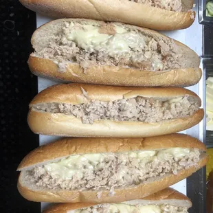 Philly chicken cheese steaks