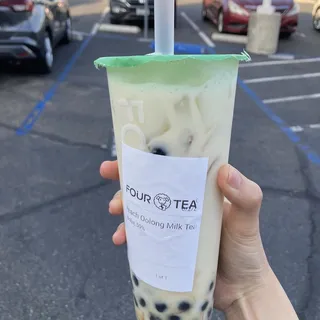 Peach Oolong Milk Tea