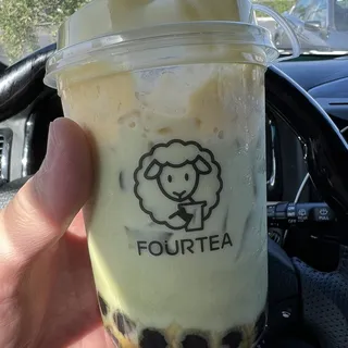 Strawberry Brle Milk Tea