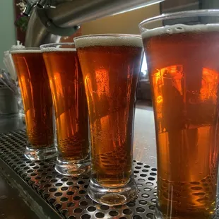 Beer on tap..Alaskan amber