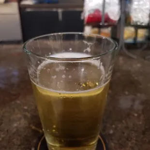 Happy hour ice cold beer