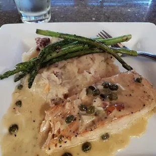 Salmon (I took a bite)