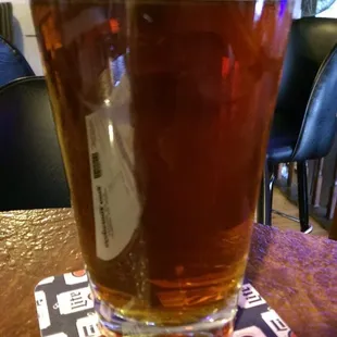 The Alaskan Amber could have been colder.