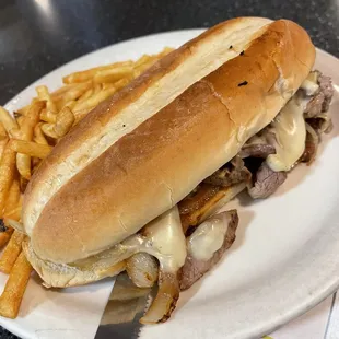 Philly Cheese Steak Sandwich