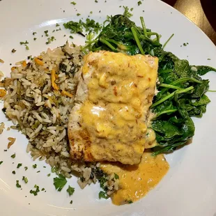 Crab Stuffed Mahi