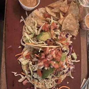Shrimp tacos