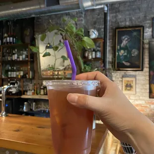 Blue Flower Earl Grey Iced Tea