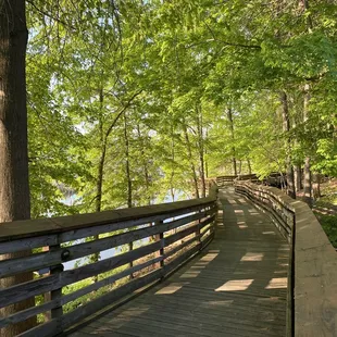 Walkway toward Marina