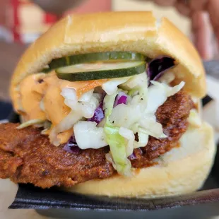 Citric hot chicken