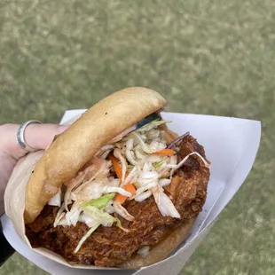 Citric Hot Fried Chicken Sandwich