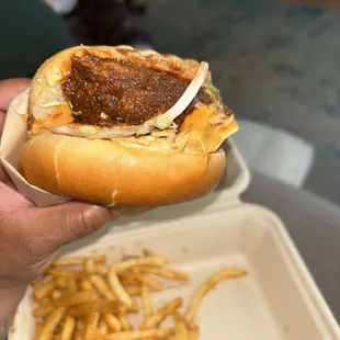 Citric Hot Chicken Sandwich