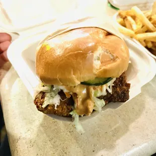 Citric Hot Chicken Sandwich