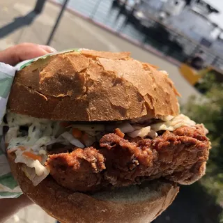 Charred Lemon Pepper Chicken Sandwich