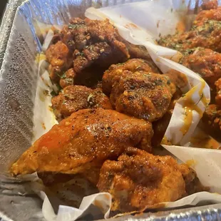 Hot Honey Cajun 10 PARTY WINGS