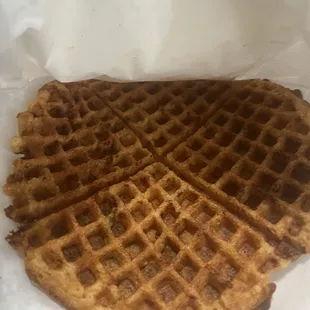 Kickin' Comfort Cornbread Waffle