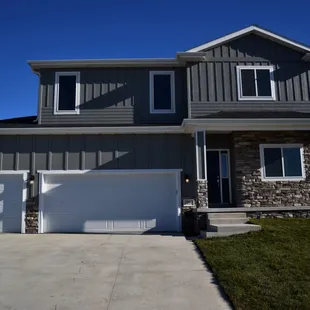 the front of the home