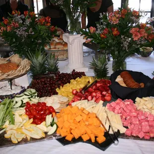 Delicious catering options for your event or wedding at Fowler House Mansion